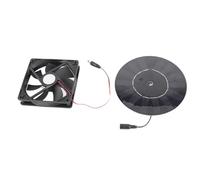 EVTSCAN Ventilatore Solare per casa per Animali Domestici in silicio monocristallino 5 W per pollaio per attività agricole all'aperto