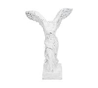 EVTSCAN Vittoria alata di Samotracia Statua - Scultura Classica in Resina Romana Greca dea Victoria Figurine Home Decor(Un)