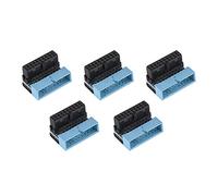 EVTSVCan 5PCS Intestazione Interna Scheda Madre USB 3.0 a 19 Pin Angolata a 90 Gradi