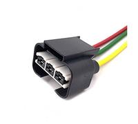 EVURU 3 Pin 6.3 MM 1743271-2 Auto Impermeabile Filo Elettrico Radiatore Ventola Cablaggio Presa Femmina Connettore Maschio Spina (Color : 3P of Female, Size : 1 Set)