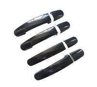 EVURU Copri maniglia porta, Misura for Ford Transit Custom Tourneo Accessori 2014 2017 2019 2020 Maniglia Della Porta Della Copertura Trim di Plastica Imitazione In Fibra di Carbonio (Size : 4)