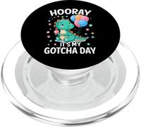 Evviva il suo mio Gotcha Day Foster Care Divertenti genitori adottivi PopSockets PopGrip per MagSafe