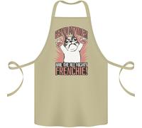Evviva L'All Mighty Frenchie Bulldog Francese Grembiule In Cotone 100% Biologico