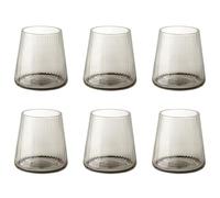 Set 6 tumbler pasta di vetro 400 ml - Reale