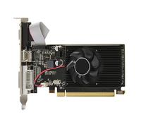 Evvmnaks 1 Pezzo R5 230 2 GB GDDR3 Scheda Grafica -Compatibile DVI-D VGA Scheda Video Nero