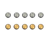 Evvmnaks Flauto Riparazione Strumento A Tappo Di Apertura Metallo 10 Pezzi Strumento di Riparazione Flauto Parti Di Strumenti Musicali Accessori