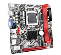 Evvmnaks Scheda Madre Ufficio B75 MS LGA 1155 2XDDR3 Slot Fino a 16G PCI-E 16X per Scheda Madre B75 da Ufficio a Casa