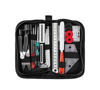 Evvmnaks Set di 20 Pezzi Chiave Multifunzionale Chiave Esagonale Pulizia e Manutenzione della Chitarra Strumento di Cambio Catena Kit Chiave di Regolazione