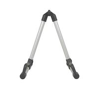 Evvmnaks Supporto per chitarra, 2 pezzi, supporto da pavimento pieghevole, portatile, per chitarra elettrica, in legno, con telaio