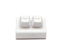 Evvmnaks Tastiera di Programmazione Macro RGB Personalizzato 2 Tastiera Mini Copia e Incolla Tastiera OSU Tastiera Hotswap