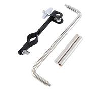 Evvmnaks Z Shape Drum Cymbal Arm Rod Clip Morsetto Hardware Water Piastra Espansione Holder Drum Rack Percussion Strumento Drum Parti Accessori