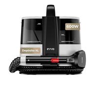 EVVO AM65 - Detergente per tappezzerie potente 600 W, pulisce tappezzerie divano e auto, spray e aspirapolvere, aspirapolvere con serbatoi separati, tubo 1,2 m e accessori per la pulizia