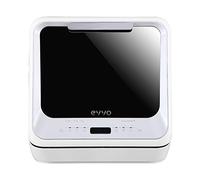 EVVO Lavastoviglie Mini D Trip - Piccole dimensioni, Portatile, senza installazione, 2 posate, 6 programmi