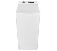 EVVO Lavatrice 8 kg a carico dall'alto Wt8a 1250 giri/min, basso consumo, risciacquo automatico, 16 programmi, pulizia tamburo, casa differita, funzione ultra veloce (bianco)