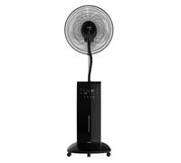 EVVO Ventilatore Nebulizzatore 90 W, telecomando, silenzioso, 5 pale 40 cm diametro, serbatoio d'acqua 3,1 l, timer, ionizzatore, funzione anti-zanzara, (VN900)