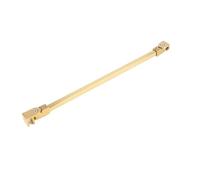 EVWGNPQRV Barra di sostegno per box doccia, Barra di supporto for schermo doccia in acciaio inossidabile regolabile multicolore 40-50 cm 8-10 mm(40CM Gold)