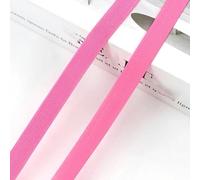 EVWGNPQRV Elastico in Nylon, Accessori for Cucire Pieghevoli con Bordo a Doppio Strato in Nylon Elastico Multicolor 11 mm 10 Metri(EB217-BrightPink 11mm)