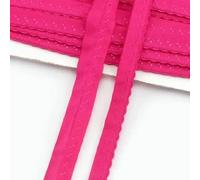 EVWGNPQRV Elastico in Nylon, Fascia Elastica da Cucito in Nylon a Doppio Strato 11 mm Multicolore 5 M 10 20(RoseRed 11mm,10Meters)