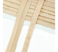 EVWGNPQRV Elastico in Nylon, Fascia Elastica da Cucito in Nylon a Doppio Strato 11 mm Multicolore 5 M 10 20(Apricot 11mm,10Meters)