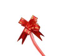 EVWGNPQRV Fiocchi da Regalo, Nastri con Fiocco Multicolori 200 Pezzi for Confezionare E Decorare(A-Red-s)