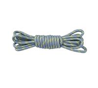 EVWGNPQRV Lacci per scarpe, Lacci Tondi in Estere con Puntini a Fiore for Stivali Sportivi, Multicolor, 100-180 cm(18greybrightyellow,180 cm)