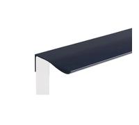 EVWGNPQRV Maniglie a scomparsa per cassetti, Maniglie for armadietti da cucina a scomparsa Maniglia for porta invisibile in lega di alluminio multicolore(Black 150mm)