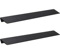 EVWGNPQRV Maniglie a scomparsa per cassetti, Maniglie for cassetti nascoste Manopole Multicolor Viti da cucina for la casa con distanza dei fori 64-320 mm(Black,Hole distance:320mm)