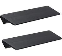 EVWGNPQRV Maniglie a scomparsa per cassetti, Maniglie for cassetti nascoste Manopole Multicolor Viti da cucina for la casa con distanza dei fori 64-320 mm(Black,Hole distance:128mm)