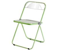 EVWGNPQRV Sedia pieghevole, Sedia pieghevole multicolore 18x18x32 pollici(Green)