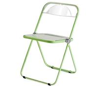 EVWGNPQRV Sedia pieghevole, Sedia pieghevole multicolore(Green)