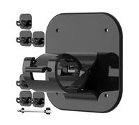 EVWGNPQRV Supporto per asta per tende, Curtain Rod Bracket Adhesive Rods Holder No Drill Hooks for Bathroom Kitchen Home 10Pcs