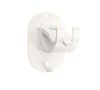 EVWGNPQRV Supporto per asta per tende, Curtain Rod Brackets 10Pcs No-Drill Self Adhesive Hooks Bathroom Kitchen Home Multicolor(White)