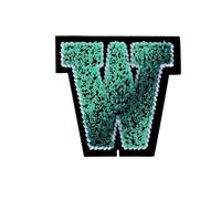 EVWGNPQRV Toppe Ricamate, Toppe Ricamate da Cucire con Lettere Inglesi, Confezione 26 Pezzi, Multicolore, 1,9-4,7 cm(Colorw)