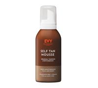 EVY Autoabbronzante Mousse per Viso e Corpo - abbronzatura naturale leggera/media a lunga durata - senza profumo, vegan