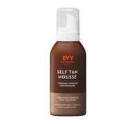 EVY Autoabbronzante Mousse per Viso e Corpo - abbronzatura naturale media/scura a lunga durata - idratante, senza profumo, vegan
