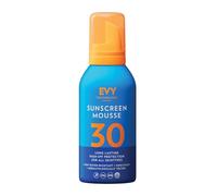 EVY Sport Protezione Solare Mousse SPF 30 - estremamente resistente al sudore e all'acqua, crema solare idratante a lunga durata