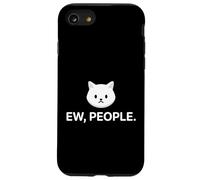 Ew People Amante dei gatti Felino Umorismo Appassionato di animali Custodia per iPhone SE (2020) / 7/8