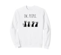 EW, People Funny Introvert Animal Loving Tees And Decor Felpa