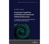 Ewa Feder-Sempa Economic Populism in British and American Pol (Copertina rigida)