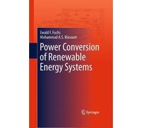 Ewald F. Fuchs Mohammad A Power Conversion of Renewable Ener (Copertina rigida)