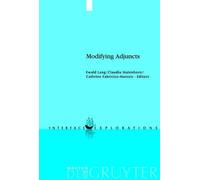 Ewald Lang Modifying Adjuncts (Copertina rigida) Interface Explorations [IE]