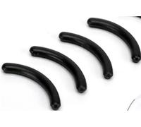 EWANTO 20 gommini di ricambio per piegaciglia, 4 cuscinetti di ricambio, in silicone, colore nero