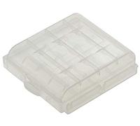 EWANTO - Confezione da 20 batterie per conservare 4 batterie Mignon (AA) o Micro (AAA) e batterie senza logo