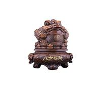 EWDHJK Questo Ornamento Feng Shui di Buon auspicio, Che Si ritiene porti ricchezza e Fortuna, può Essere Donato Come Regalo Aziendale o posizionato in Ufficio.(Brown,18 * 16 * 19cm)