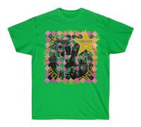 EWDrtuiTG The Psychedelic Furs Forever Now T-Shirt Short Sleeve Green Cotton S to 3XL Green XXL