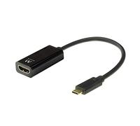 Ewent EW9823 cavo e adattatore video 0,15 m USB tipo-C HDMI tipo A (Standard) Nero