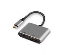 EWENT ADATTATORE USB TYPE-C A HDMI & VGA 0.15 mm EW9700 NEW