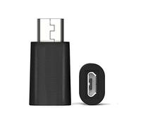 Ewent Adattatore USB Type C di Ricarica e Sincronizzazione, USB C Maschio/Micro B Femmina, Reversibile e Compatibile con Tutti i Dispositivi USB Type C, Nero