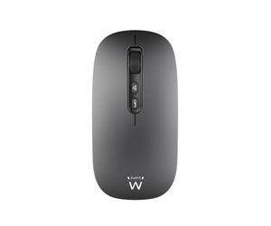 Ewent Advanced Rechargeable Wireless Mouse EW3207-2.4GHz, Bluetooth 5.0, Bluetooth 3.0 | Connessione Multi-Dispositivo | Assistente AI | Clic Silenziosi | Ricaricabile tramite USB-C | 3 DPI
