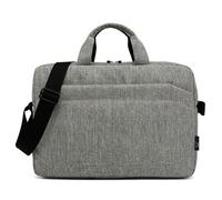 Ewent Borsa Porta PC, Borsa a Tracolla Porta Notebook, Borsa Messenger per Porta Laptop fino a 15.6 pollici, Impermeabile, Valigetta Porta Computer Macbook,Asus,Lenovo,HP etc da 15.6”, Grigia